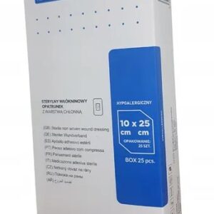 Opatrunek z wkładem chłonnym ELASTOLINER+PAD 10cm x 30cm 25szt